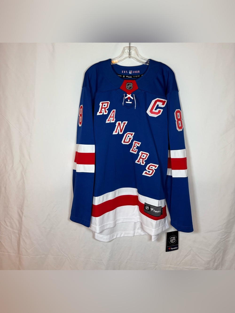 Fanatics Breakaway New York Rangers #8 Trouba Home Hockey Jersey Large